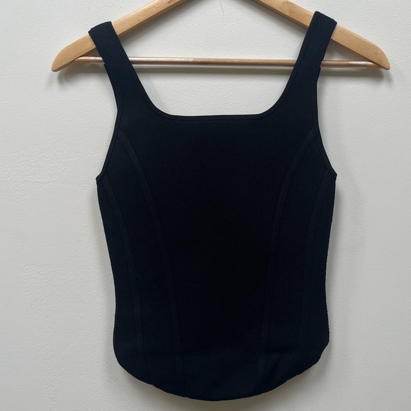 NWT Sculpt Knit bustier in BLACK - Picture 5 of 10